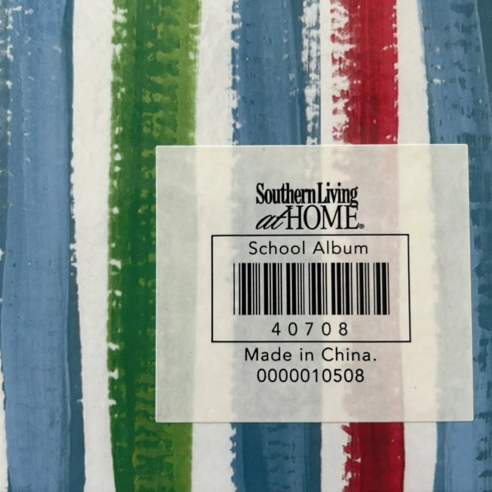 New Southern Living at Home My School Memories Book Memory Photo Album w Sticker - Picture 3 of 16